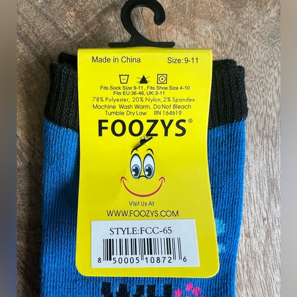 Foozys Canine Collection Dog Rescue Socks - Picture 4 of 5